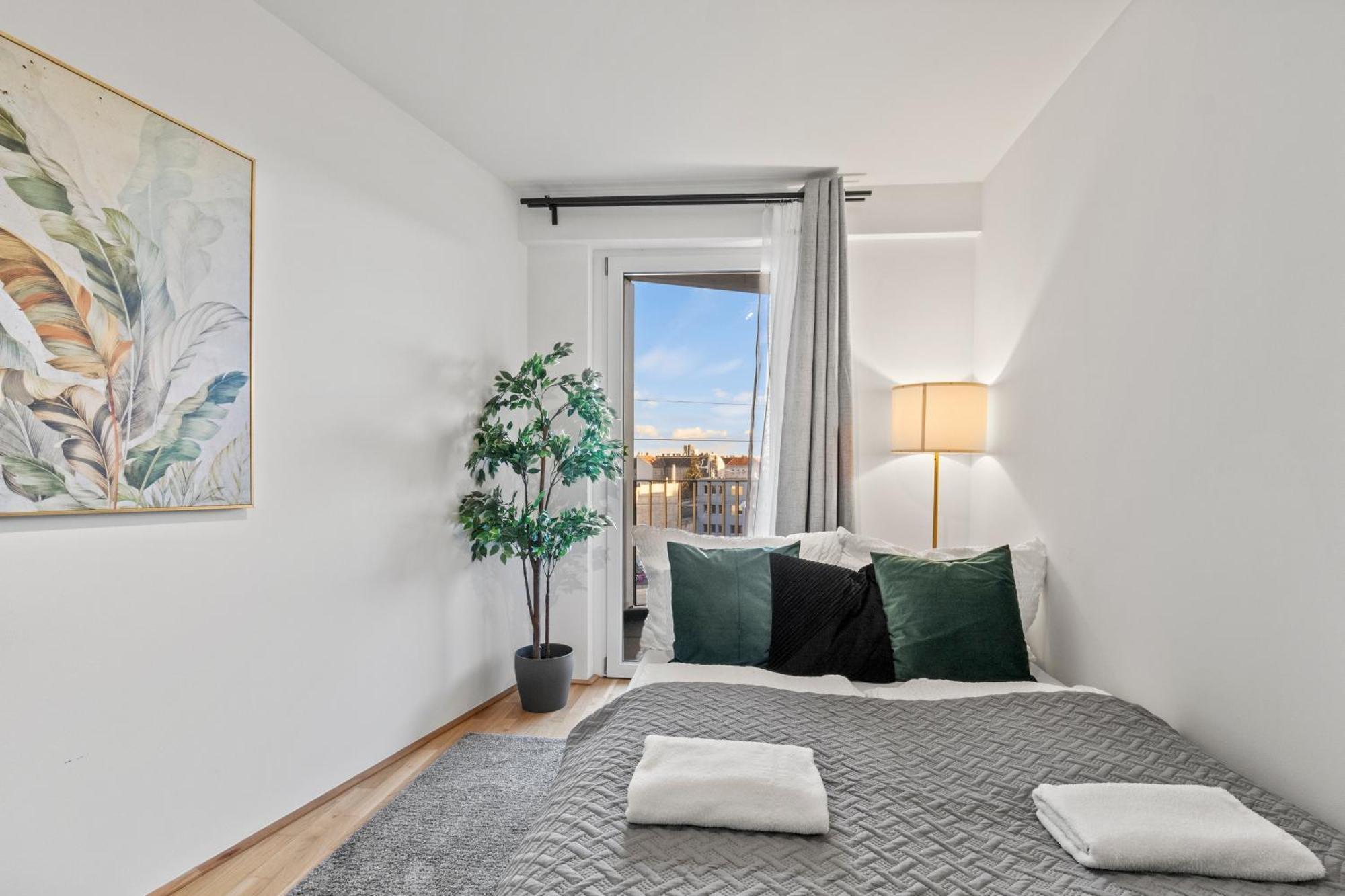 Balcony Apartment I 50 M² I Near City Center Viena Exterior foto