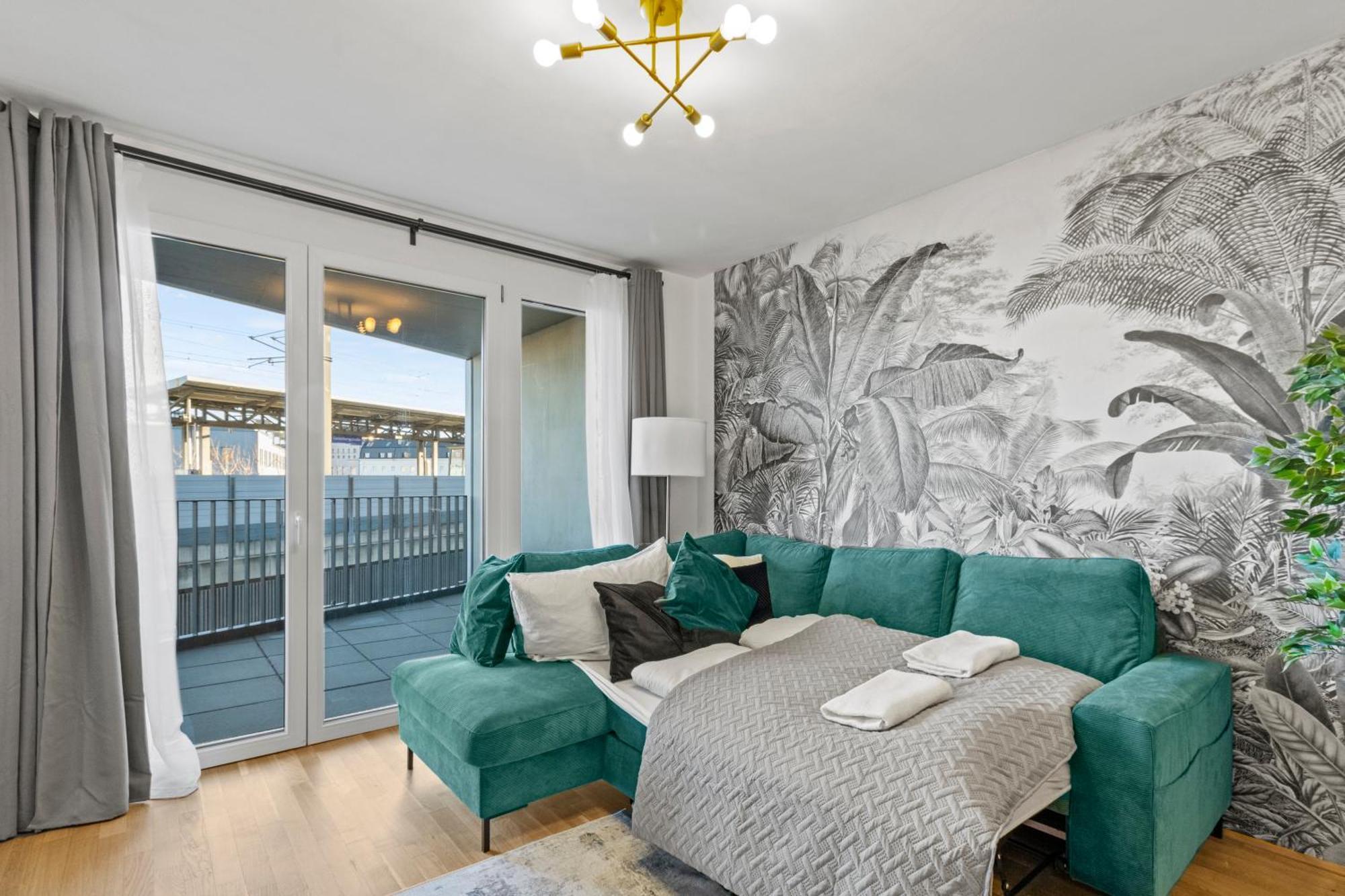 Balcony Apartment I 50 M² I Near City Center Viena Exterior foto