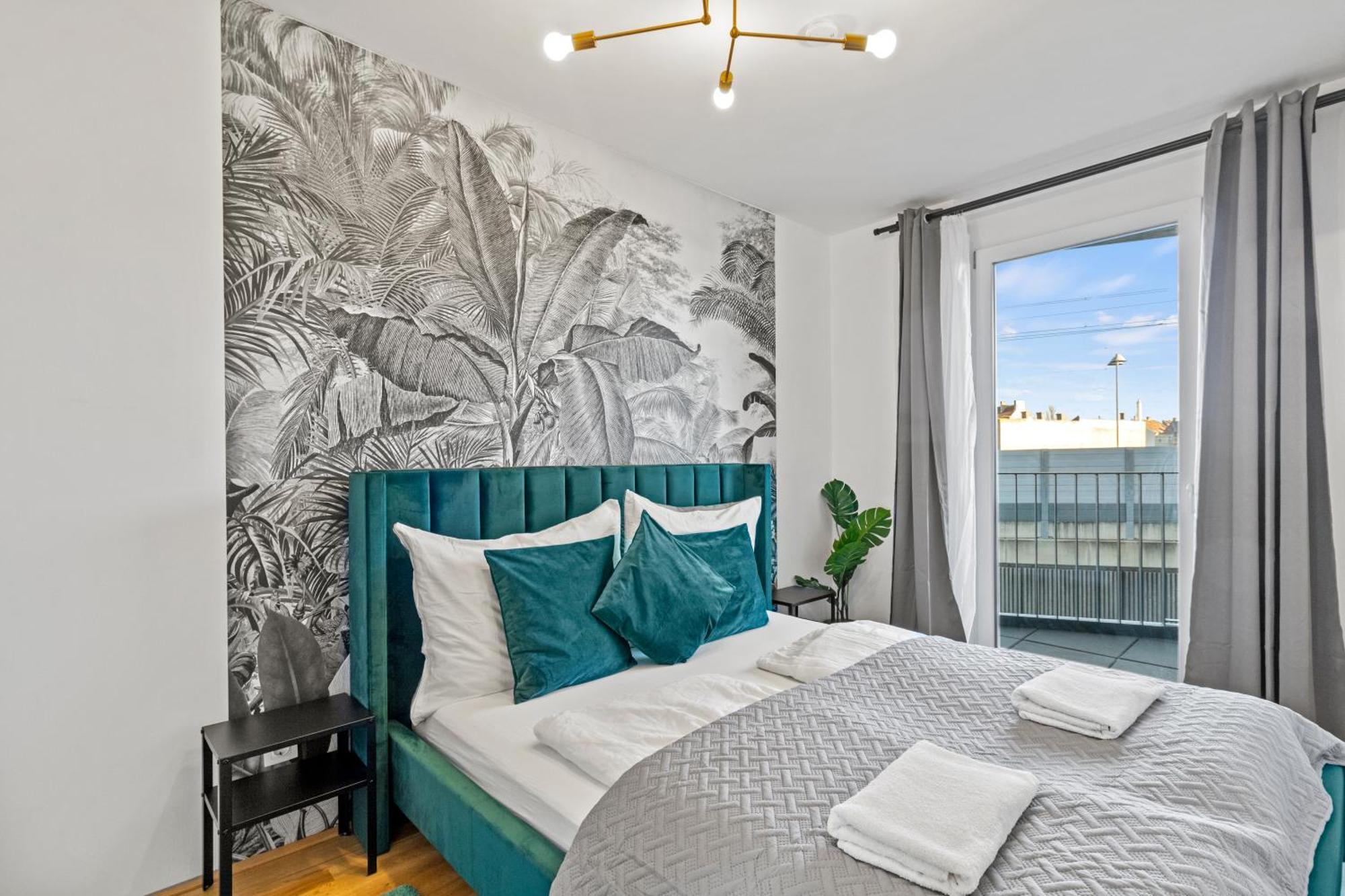 Balcony Apartment I 50 M² I Near City Center Viena Exterior foto